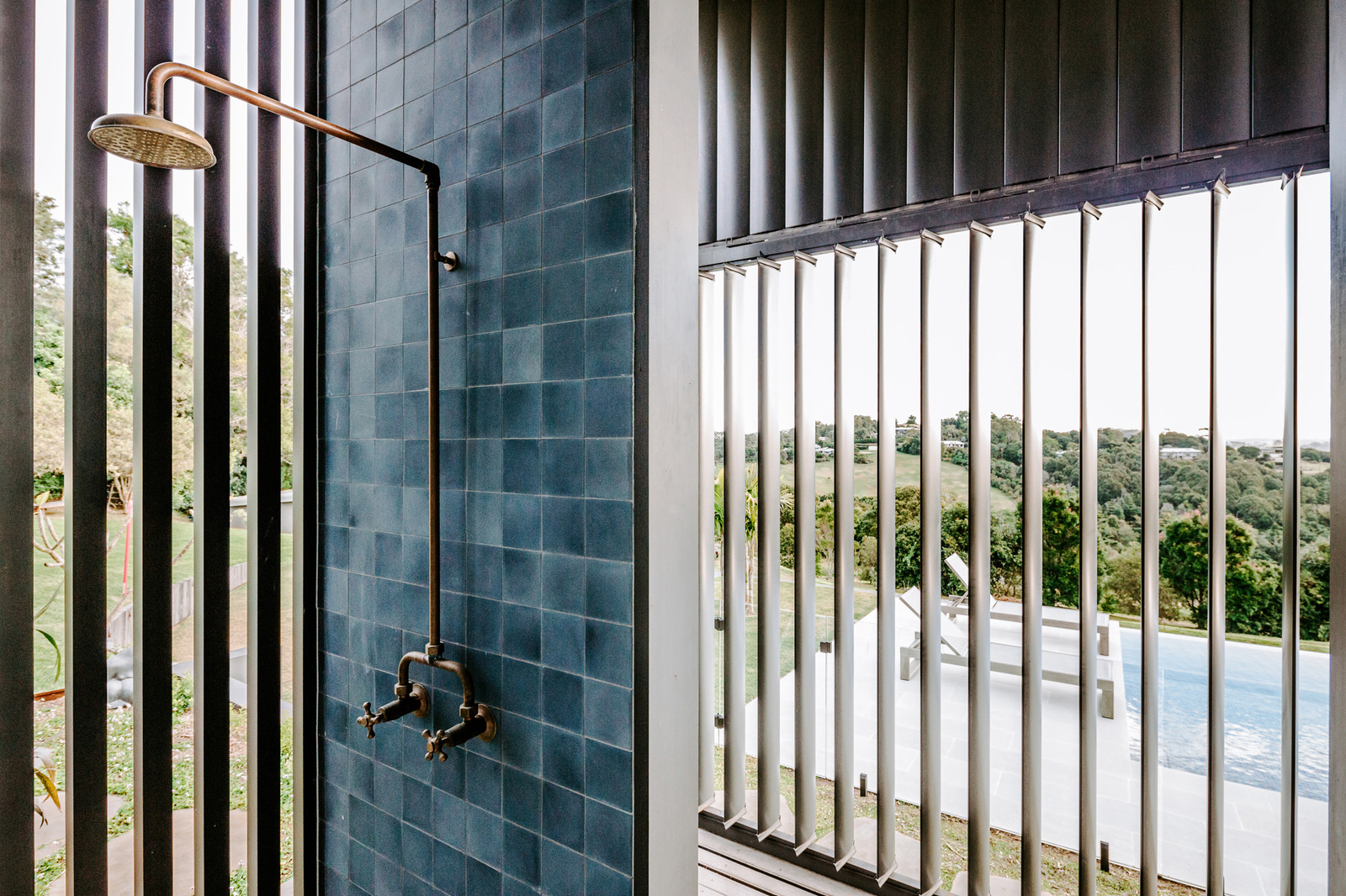 outdoor shower