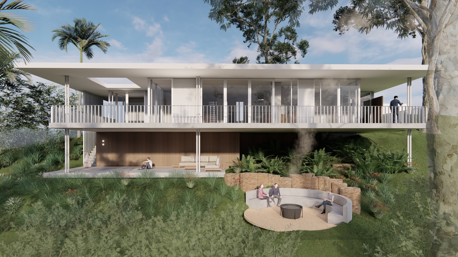 Byron Pavilion Guest House Davis Architects